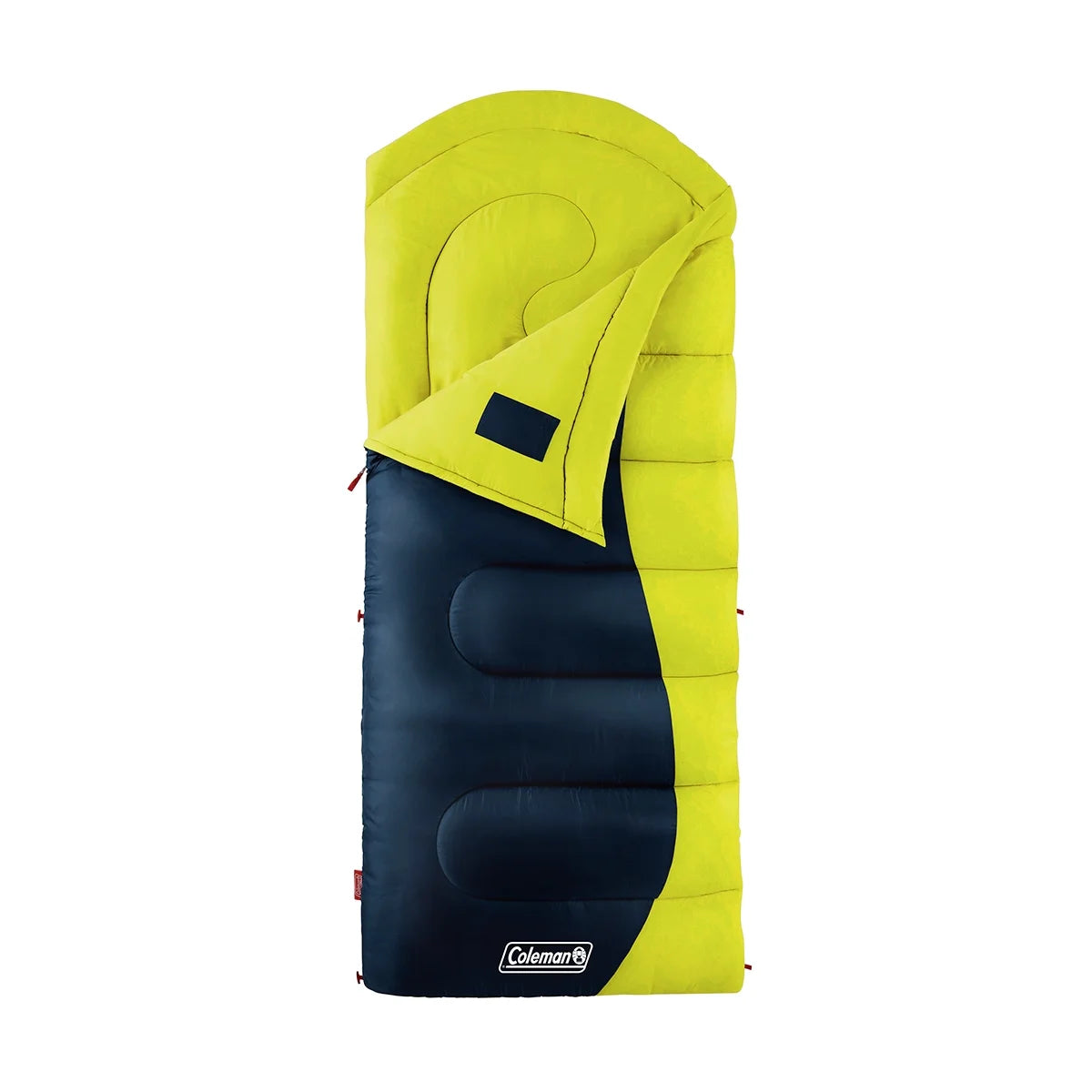 Coleman Montauk 20°F Big and Tall Sleeping Bag, Yellow