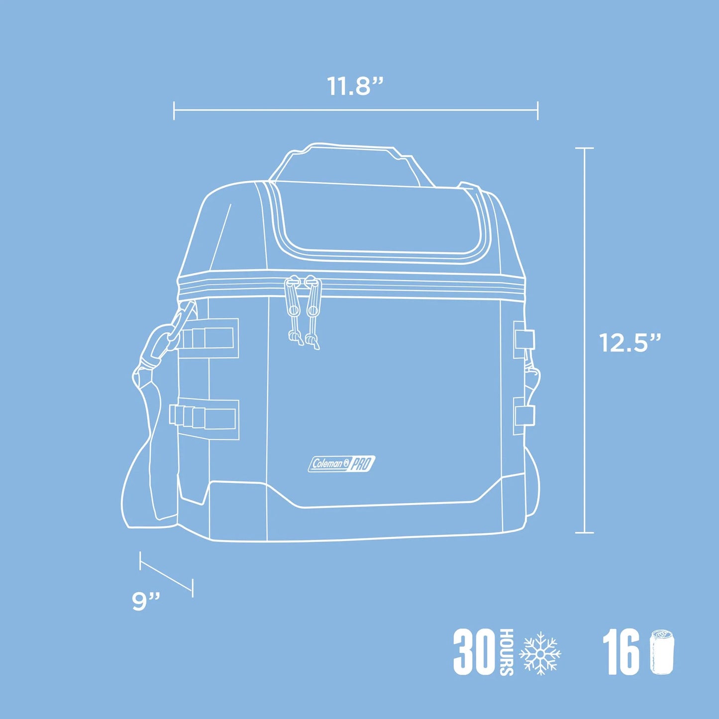 Coleman® 16-Can Soft Cooler