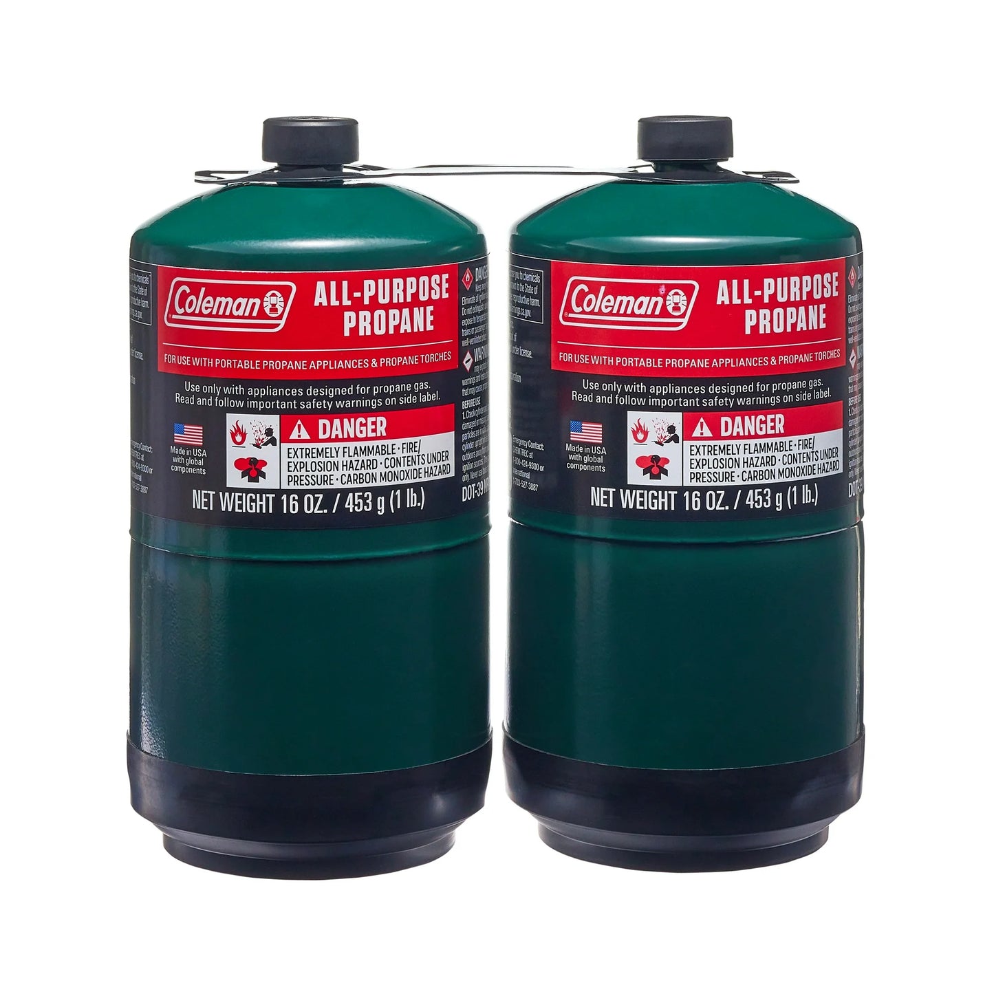 Coleman All Purpose Propane Gas Cylinder 16 oz