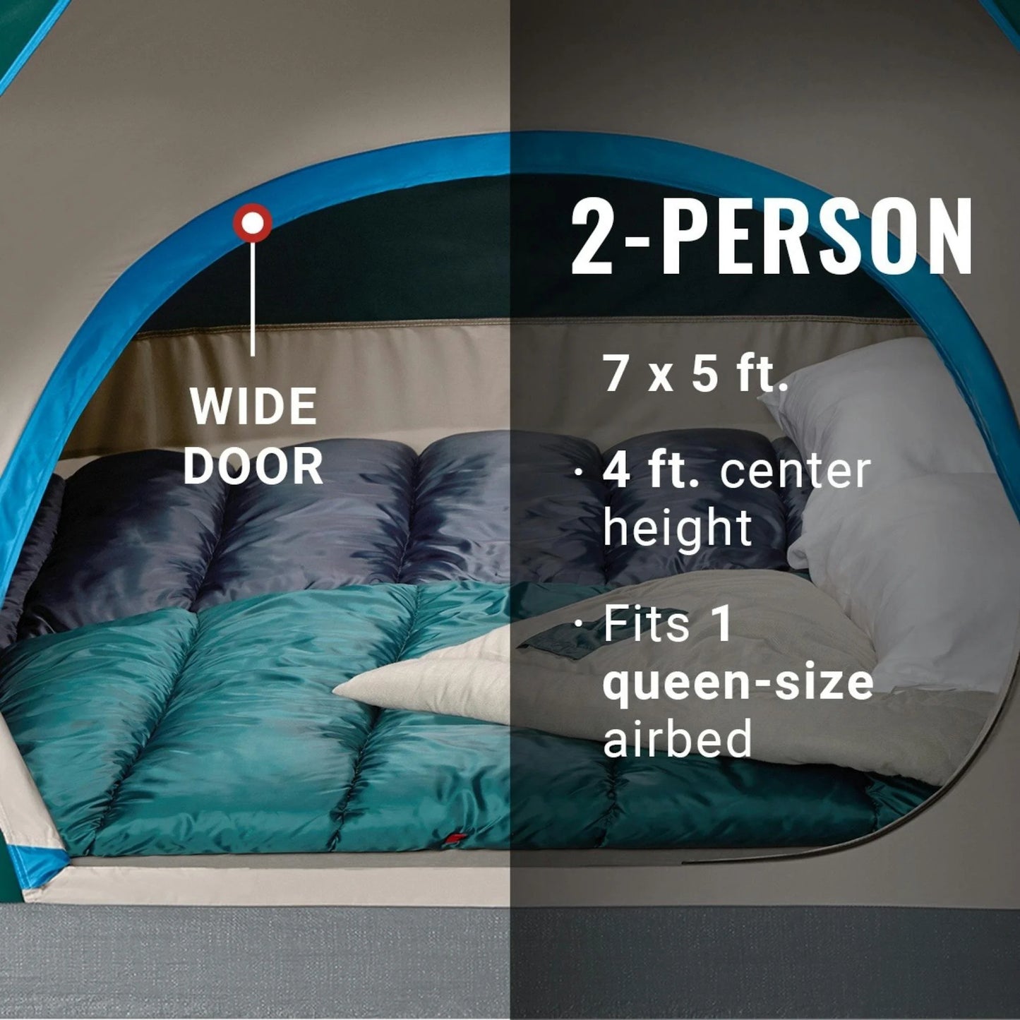 Coleman 2-Person Skydome™ Camping Tent