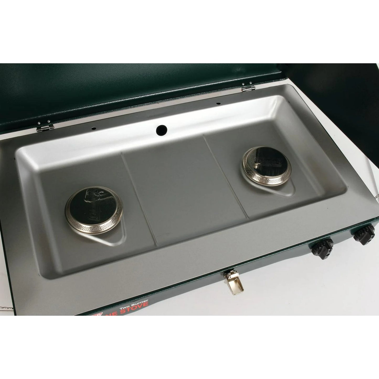 Coleman Matchlight 2-Burner Propane Stove, 10,000 BTU, Black