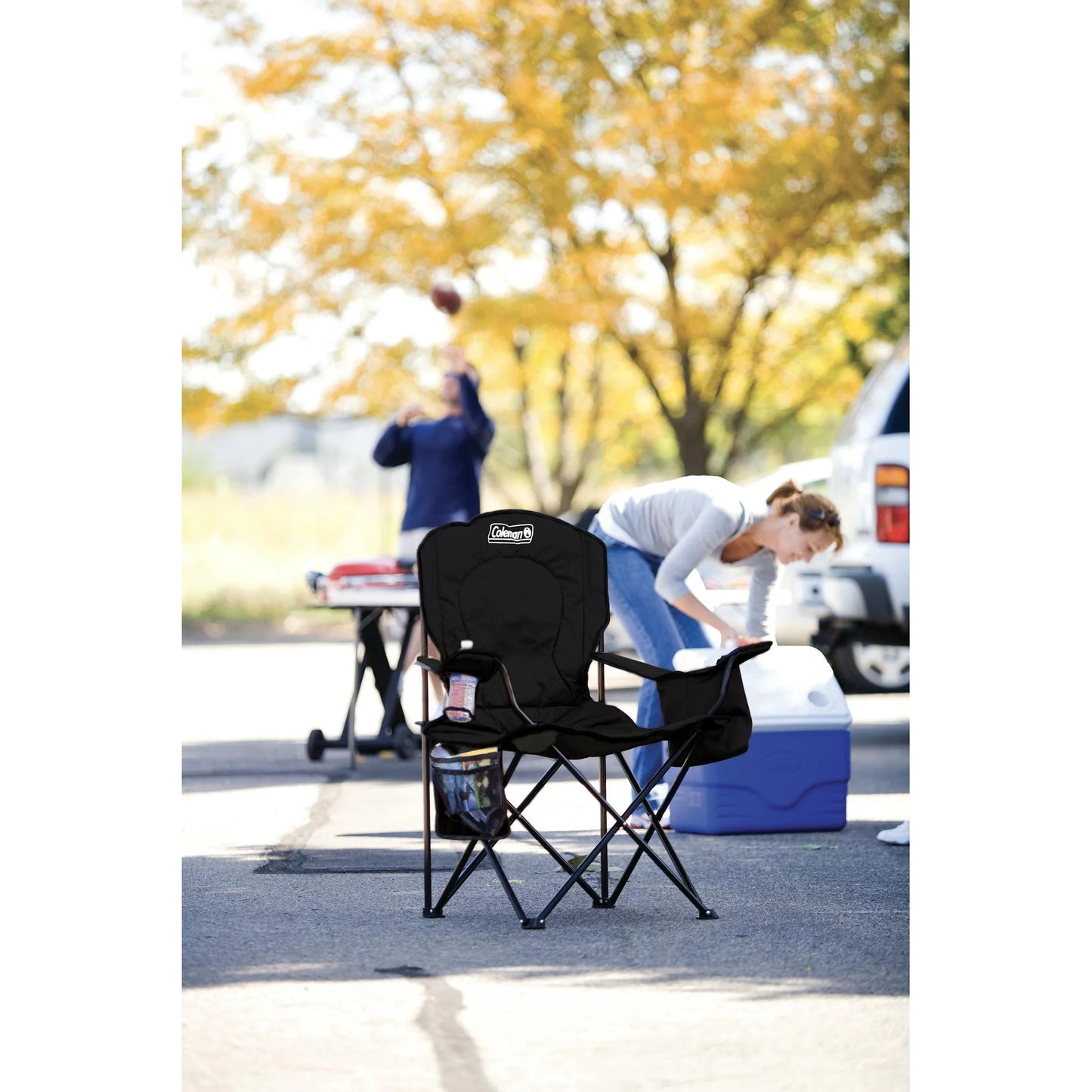 Coleman Cooler Quad Chair