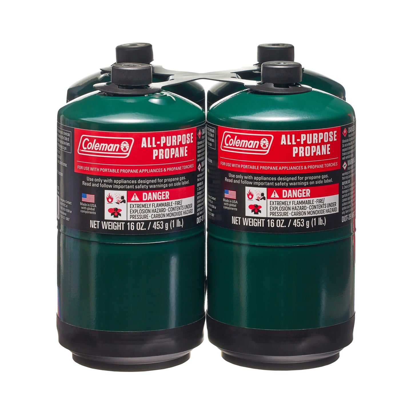 Coleman All Purpose Propane Gas Cylinder 16 oz