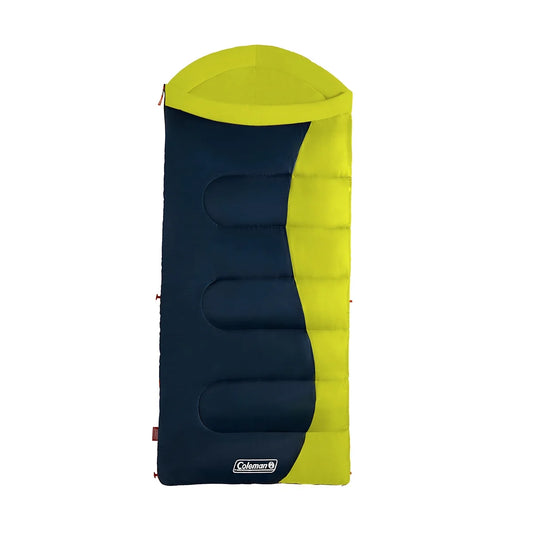 Coleman Montauk 20°F Big and Tall Sleeping Bag, Yellow
